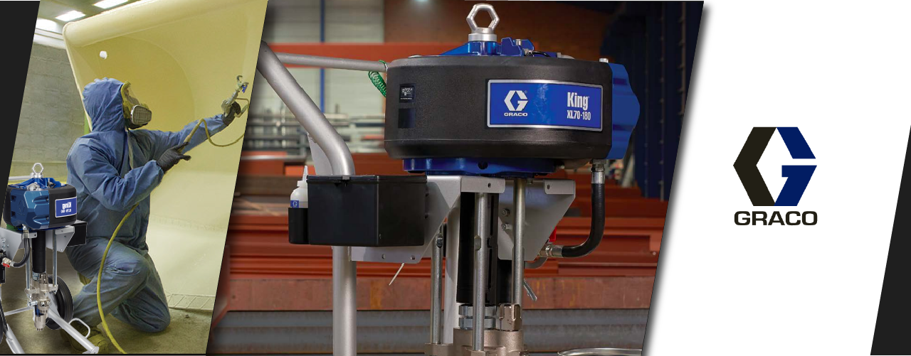 Equipos manuales y automáticos para pintar - AIRLESS neumáticos - GRACO