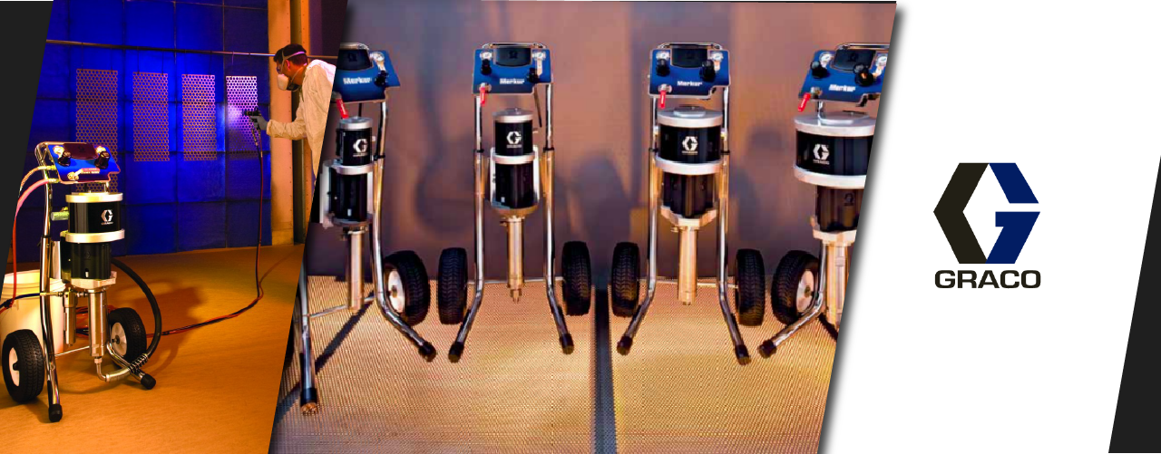 Equipos manuales y automáticos para pintar - sin aire asistidos por aire - GRACO